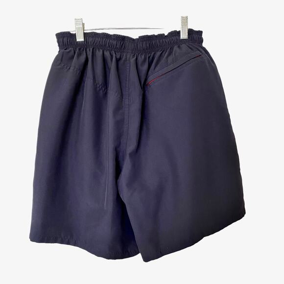 Speedo Men’s Swim Shorts Trunks Elastic Waist Dark Blue Size Medium - Picture 2 of 11